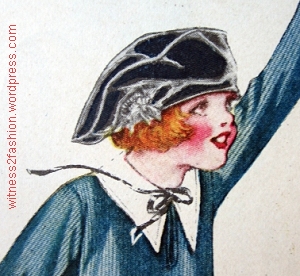 A Tam-o'-Shanter pattern from Butterick, March 1924.