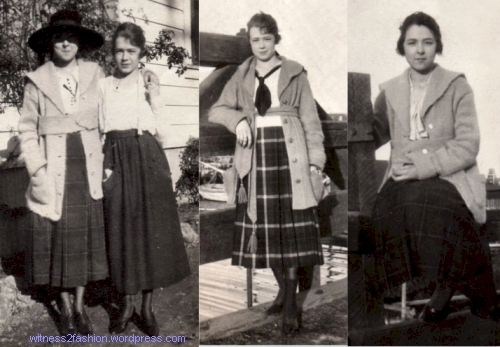 Young Women Wearing Sweaters, California, 1917-1918