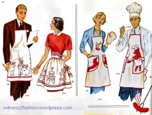 1950 Aprons for Barbecues and a Happy Marriage | witness2fashion