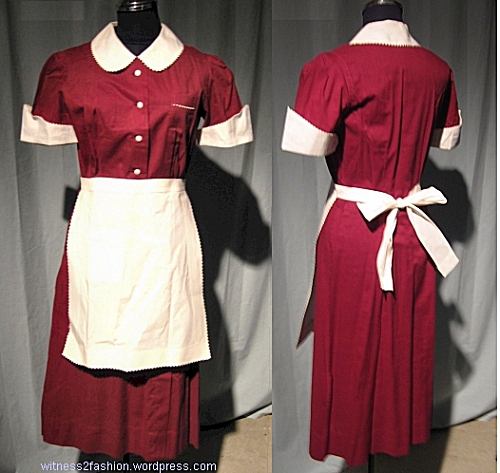 Vintage Waitress Uniform 62