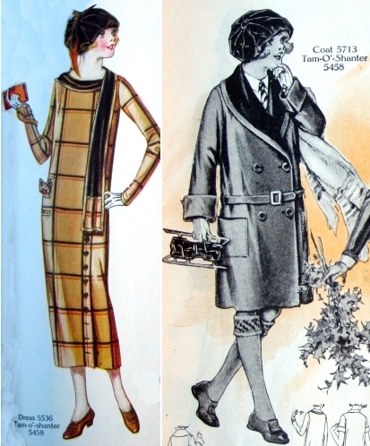 Tam #5458 worn by a dressed up Miss, age 15 to 20, and by a younger teen, with ice skates.