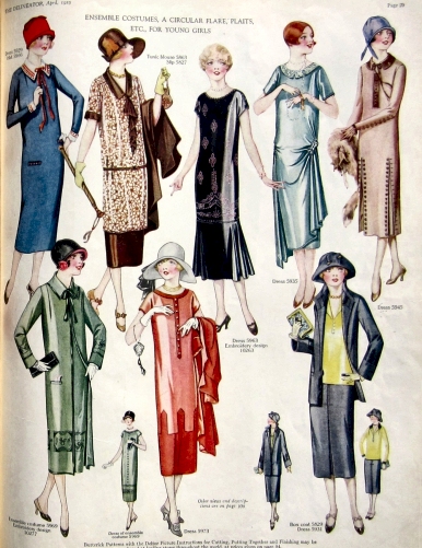 fashion colors 1910s | witness2fashion
