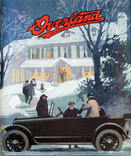 Ad for Willys-Overland car, Ladies' Home Journal, December, 1917.