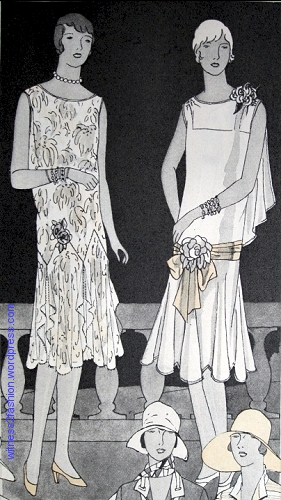 1920s handkerchief dress