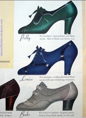 Enna Jetticks shoe ad, Oct. 1936. Bottom right.