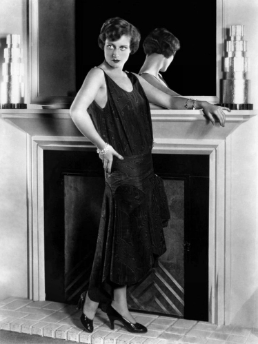 Joan Crawford in the 1920's. From Pinterest.