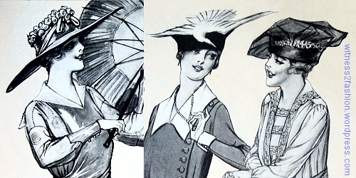 May, 1917. Hats from Ladies' Home Journal.