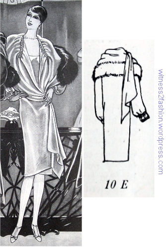 Forecast Wardrobe pattern 10 E. Butterick, Jan. 1928.