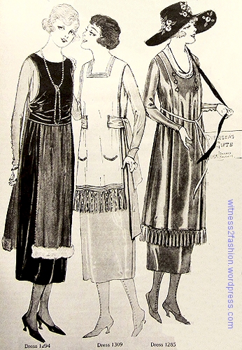 Butterick patterns in Delineator, page 71, December 1918.