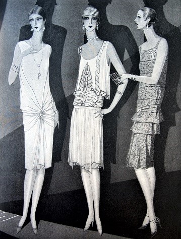 Evening wear: 1920s Women  Fashion and Decor: A Cultural History