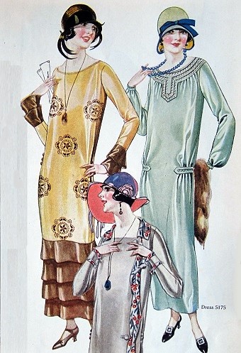 underwear for bias dress 1930s