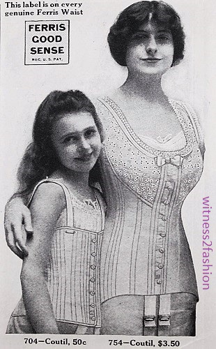 berthe may corset ad maternity corset 1914