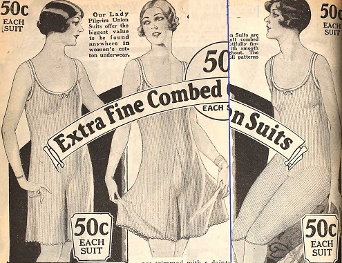 1918 Munsungwear Union Suits Men's Underwear Ad