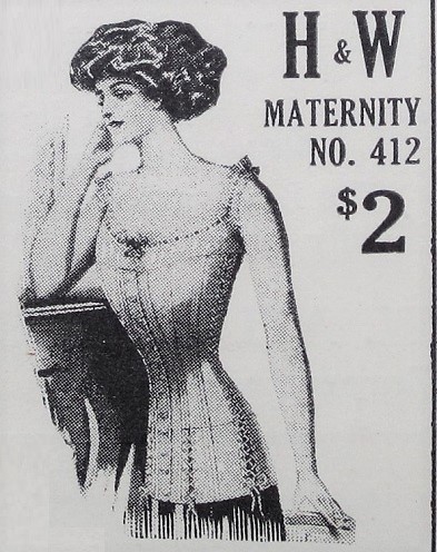 corset sales women corsetiere 1930s 1940s