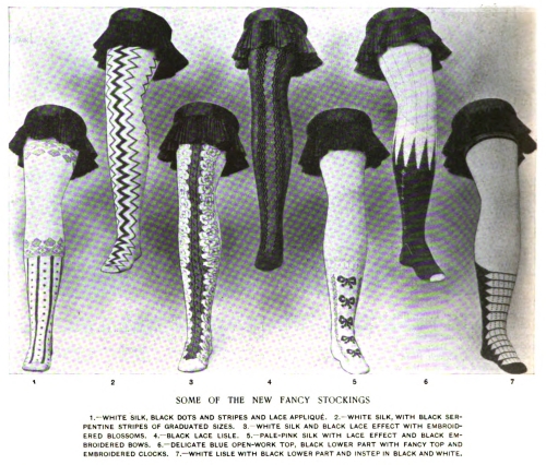 Lace Stockings: Agnes's Silk Stockings to Knit